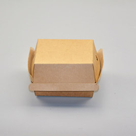 Kraft Burger Box with Printing