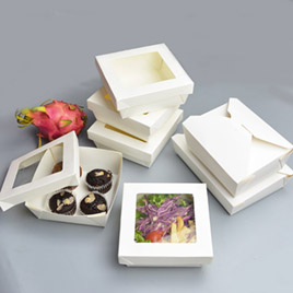 Salad Box / Cake Box with lid -500ml/750ml/1000ml