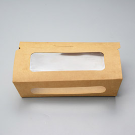 Kraft Box With 2 Windows-A