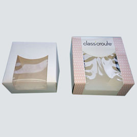 Cake Box With Window –S and M Size