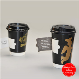 8oz And 12oz Double Wall Cup With Lottery Design