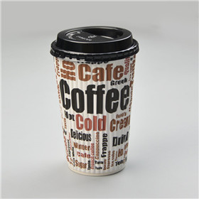 Vertical Corrugated Cup – 16oz