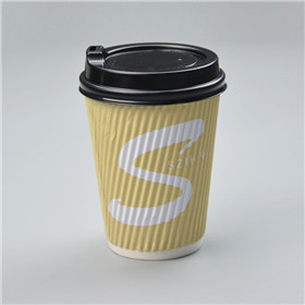 Vertical Corrugated Cup – 12oz A