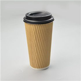 Vertical Corrugated Cup – 16oz