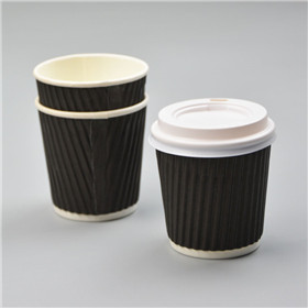 Vertical Corrugated Cup -4oz