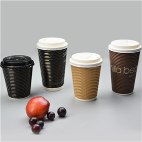 Corrugated Cup-  Horizontal Style